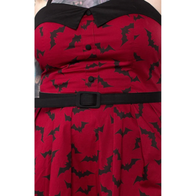 Sourpuss Luna Bats Spooksville Dress Alternative Womens Clothing