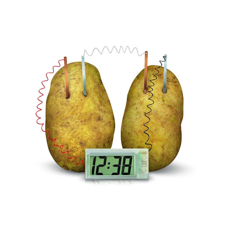 Potato clock. Часы от картошки. наручные часы potato. potato clock in west africa. часы работающие от овощей.