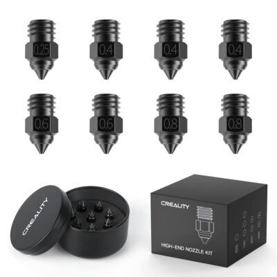 Creality High-end Hardened Steel MK8 Nozzles 8PCS for Ender 3 / Ender 5 Series