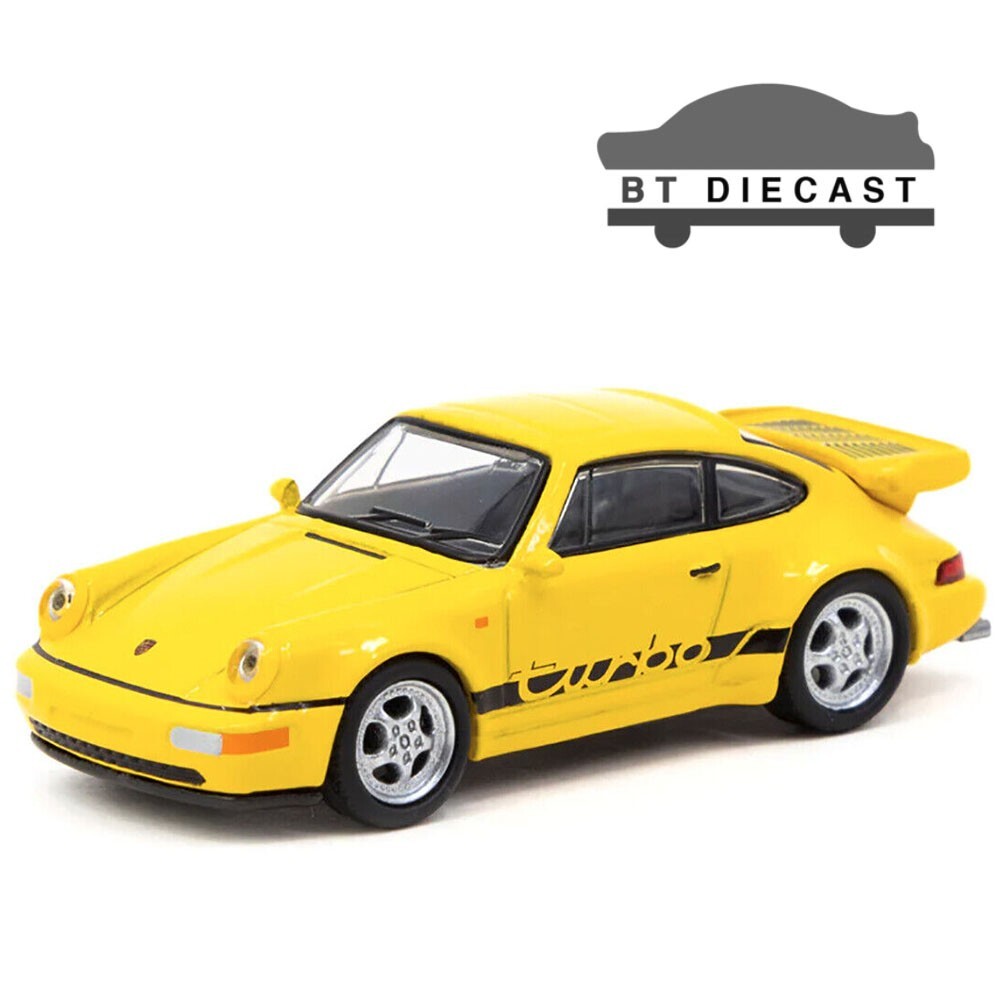 TARMAC WORKS x SCHUCO PORSCHE 911 964 TURBO 1/64 DIECAST