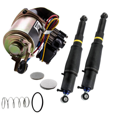 Air Shocks & Compressor For Cadillac Escalade Z55 07-14 Rear 25979393