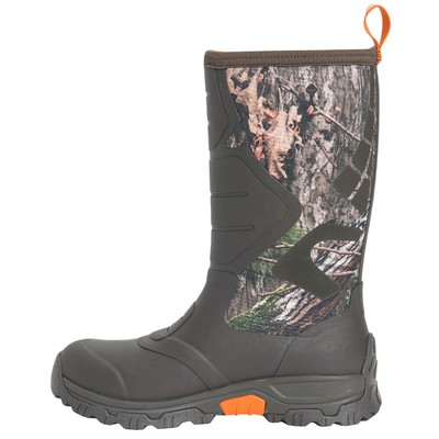 Pre-owned Muck Boots Muck Boot Apex Pro All Terrain Artic Grip Camouflage Pull On Mens Brown, Grey C In Gray