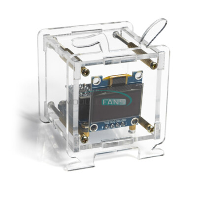 ESP8266 DIY Electronic Kit OLED Mini Clock + Shell For DIY Soldering Practice