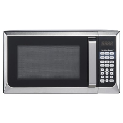 Hamilton Beach P90D23AL 0.9 cu.ft. 900W Microwave Oven, Stainless Steel