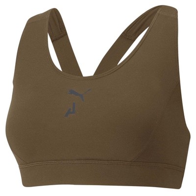 

Puma Seasons High Impact Sports Bra Women Green Casual 52216862, Зеленый