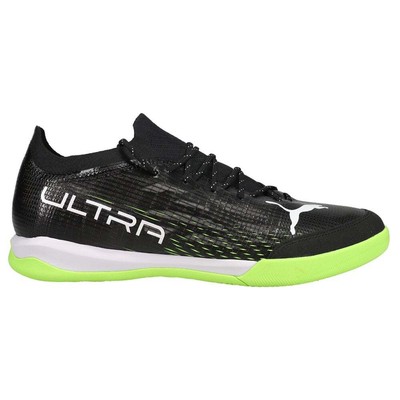 Puma Ultra 1.3 Pro Indoor Court Lace Up Soccer Мужские черные кроссовки Спортивная обувь