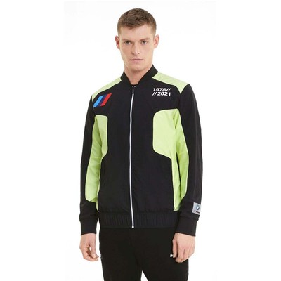

Puma Bmw Motorsport Street Woven Jacket Мужская черная повседневная спортивная верхняя одежда 599, Черный, Puma Bmw Motorsport Street Woven Jacket