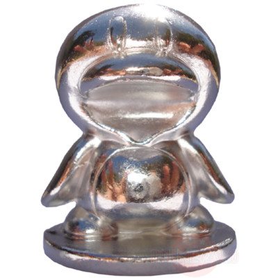 New Super Mario Bros Wii Metal Mascot - PENGUIN SUIT Figure 1'' Player Token Tomy