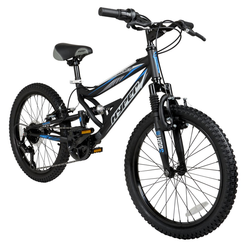 20" Boys Shocker Mountain Bike, Kids, Black
