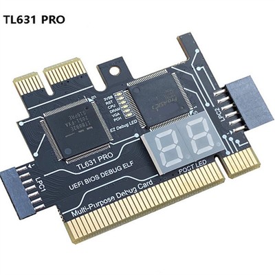 All in 1 TL631 Pro Motherboard Diagnostic Analyzer Test Card for Laptop PC LPC