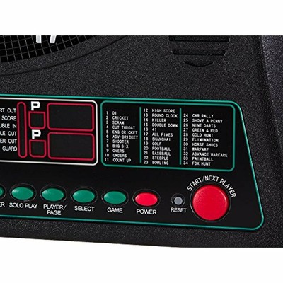Bullshooter Cricket Maxx 1.0 Electronic Dartboard Cabinet Set With 13.5