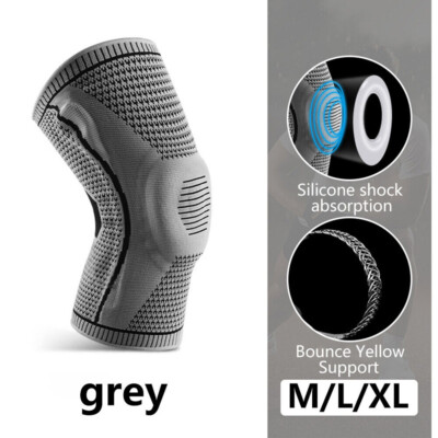 Knee Sleeve Compression Brace Support For Sport Joint Pain Arthritis Relief NEW