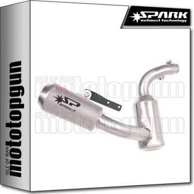 SPARK EXHAUST LOW KONIX RACING INOX KTM RC 390 2014 14 2015 15 2016 16