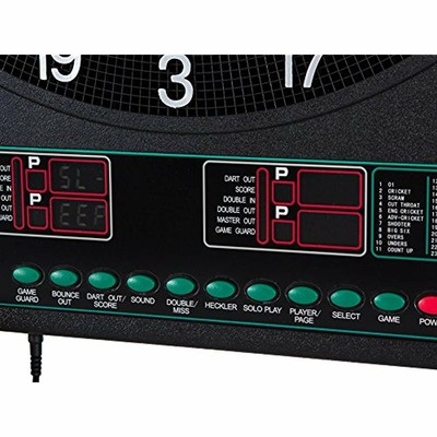 Bullshooter Cricket Maxx 1.0 Electronic Dartboard Cabinet Set With 13.5
