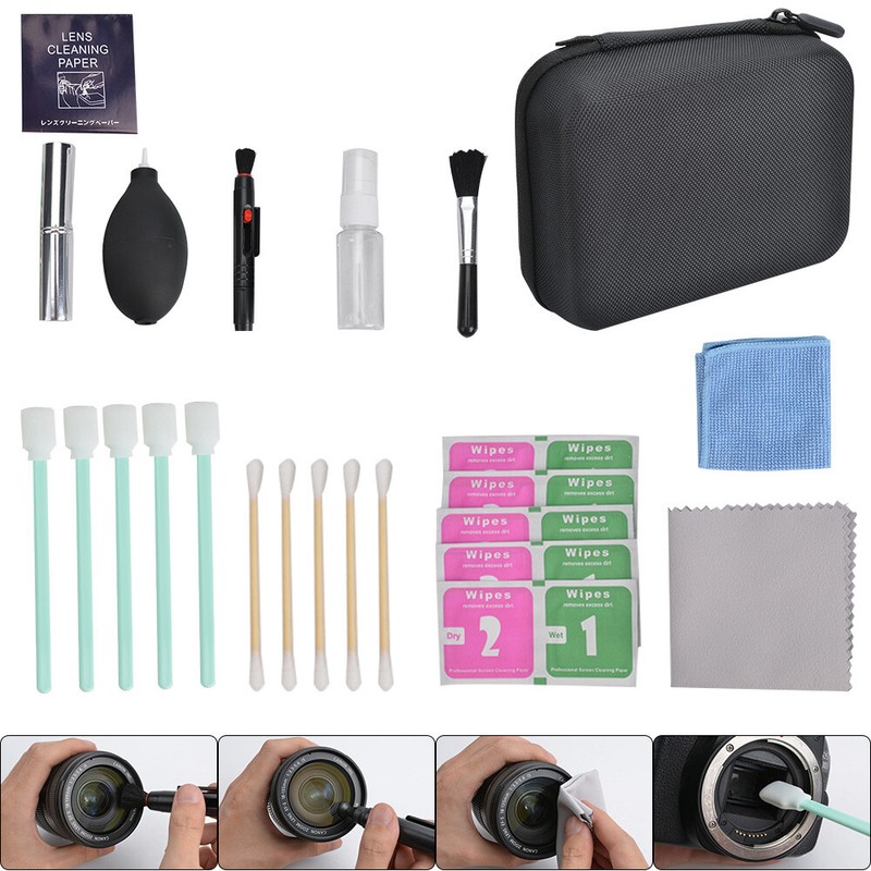 Lens Camera Cleaning DSLR Kit Professional For Canon/Nikon/Sony