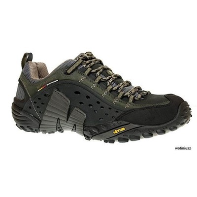 Pre-owned Merrell Shoes Trekking Men  Intercept J73703 Black