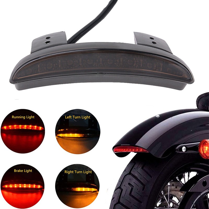 LED Fender Brake Tail Light Turn Signal For Harley Sportster 883