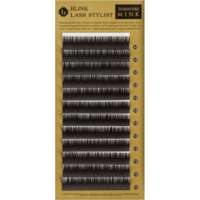 Blink Signature Mink Lashes   Mega Volume - 0.03mm