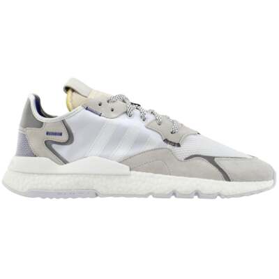 

Adidas Nite Jogger Мужские белые кроссовки Повседневная обувь EE5885, Белый, adidas Nite Jogger