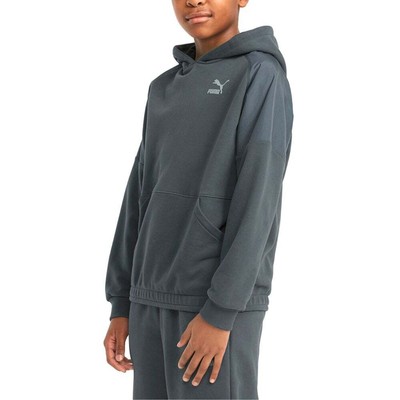 

Puma Matchers Pullover Hoodie Youth Boys Зеленая повседневная верхняя одежда 533882-42, Зеленый