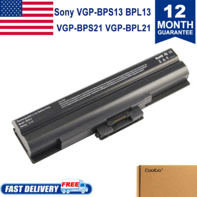  Battery for Sony Vaio VGP-BPS13B/Q VGP-BPS13/Q VGP-BPS21B VGP-BPL13 VGP-BPS21A/