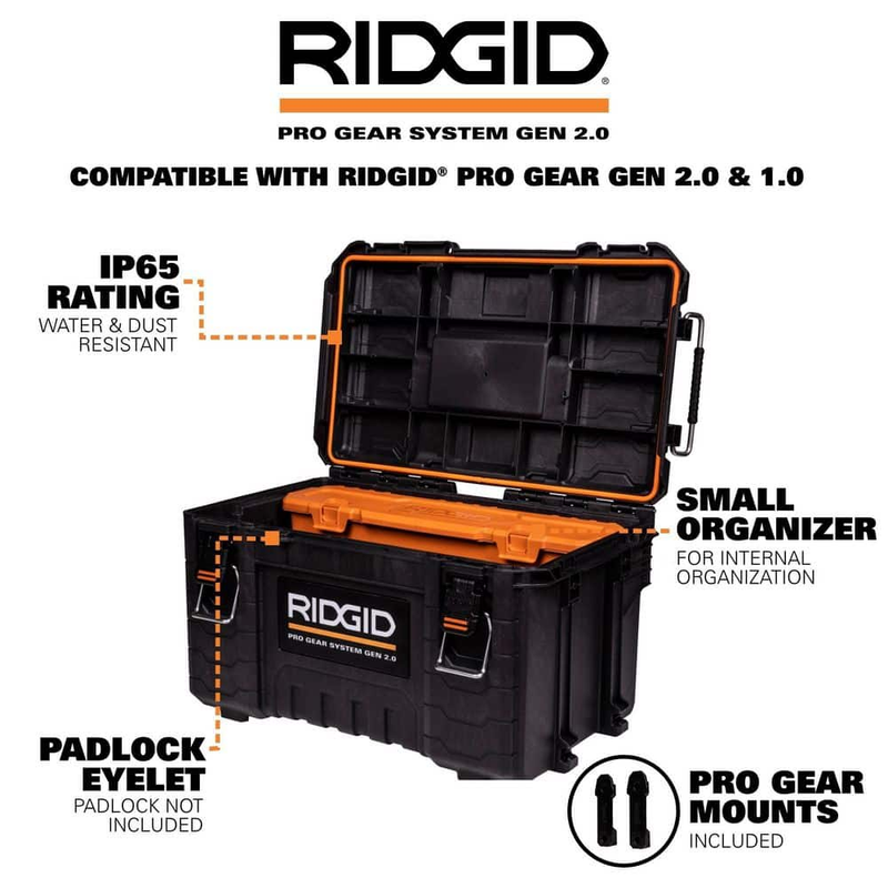 System 22 In. Modular Tool Box Storage And Organizer