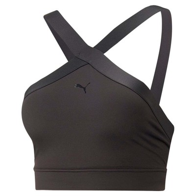 Puma Flawless Sculpt MidImpact Longline Sports Bra Womens Size XS Casual 523140