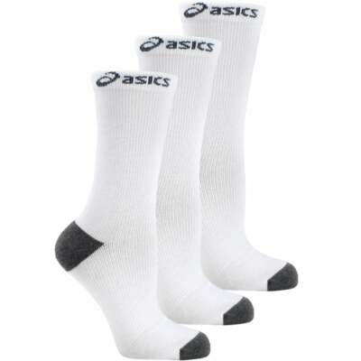 

Мужские повседневные носки ASICS Lt Crew, размер , 3 шт., ZK1154-0194, Белый