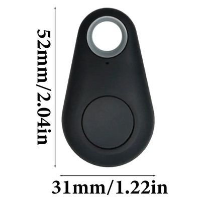 GPS Tracker Alarm Key Finder Pet Locator Smart Tag Wireless Bluetooth Anti Lost
