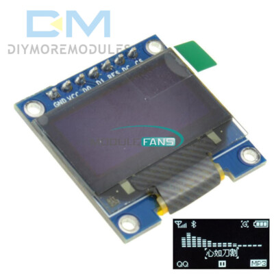 0.96'' I2C IIC SPI Serial 128X64 OLED LCD LED Display Module for Arduino