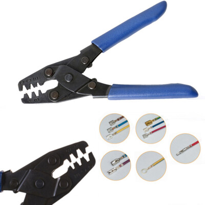 Molex Style Crimp Tool Wiring Harness Crimping Crimper Open Barrel Set 10-22 AWG