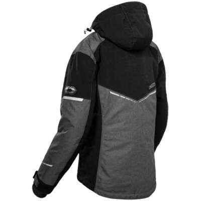 Castle X Polar Women's Snowmobile Jacket - Heather Gray/Black