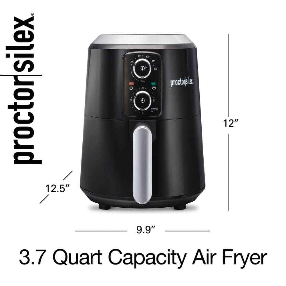 3.7 qt. Black Air Fryer