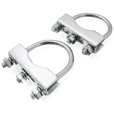 Klemmschelle Bügelschelle bis Ø60mm für Anhänger Stützradhalterung 2x BITUXX