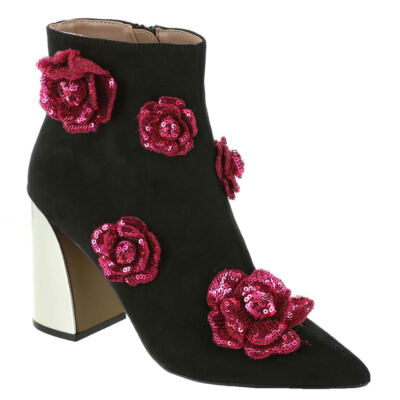 Женские ботинки Betsey Johnson Finlee - Черный-Multi