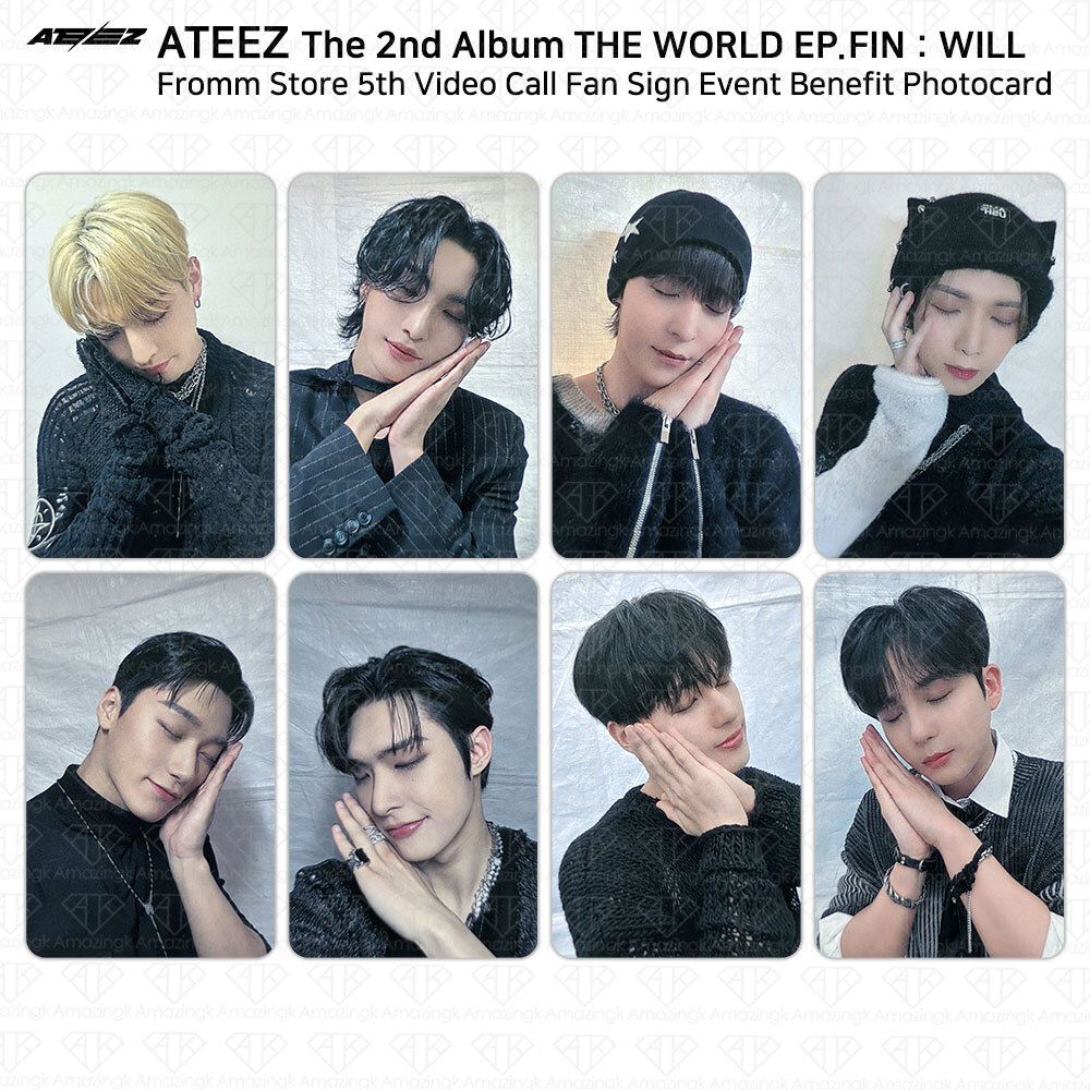 ATEEZ THE WORLD EP.FIN WILL Fromm Store 5th Video Call Event