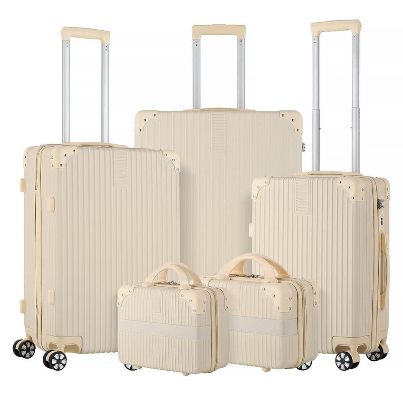 Set In Desert Khaki, 5 Piece - Tsa Compli