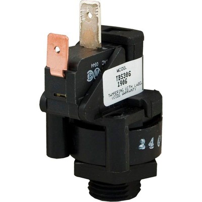 Tecmark Air Switch, SPST, 25A, Latching, TBS306 (TBS306A)