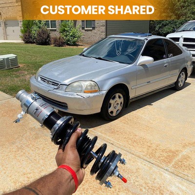 MaXpeedingrods 24 Way Adjustable Coilovers Suspension For Honda Civic EK 1996-00