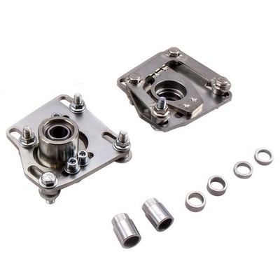 One pair Aluminum  Caster Plates Camber Plate Front for Ford Mustang 1994-2004