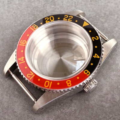 Tandorio New MOD 38mm Sapphire 20ATM Watch Case For NH35A NH36 ETA2824 Move Part