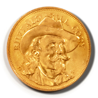 1971 Franklin Mint Husky Oil Co. Rugged American Medal of