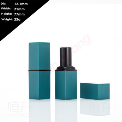 New Multiple Colour DIY Lip Balm Lipstick Container Empty Lipstick Tube Square