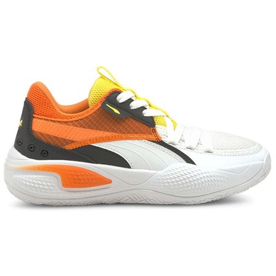 

Puma Court Rider Crush Basketball Youth Boys Белые кроссовки Спортивная обувь 3761, Белый, Puma Court Rider Crush Basketball Youth