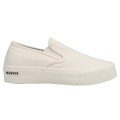 

Белые женские кроссовки без шнуровки SeaVees Baja на платформе, повседневная обувь W024A22CPL-BCH, Белый, SeaVees Baja Platform Slip On