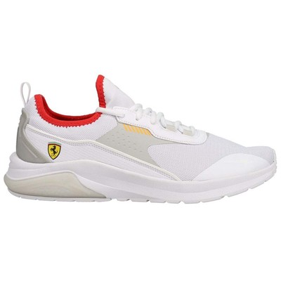

Puma Ferrari Electron E Pro Lace Up Мужские кроссовки Размер 13 M Повседневная обувь 306982, Белый, Puma Ferrari Electron E Pro Lace Up