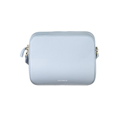 Coccinelle Light Blue Leather Women's Handbag Authentic