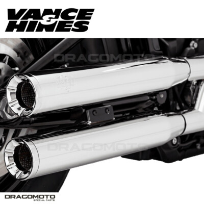 Harley FLFBS 1868 ABS Softail Fat Boy 114 2018-2024 Eliminator 300 Exhaust Va...