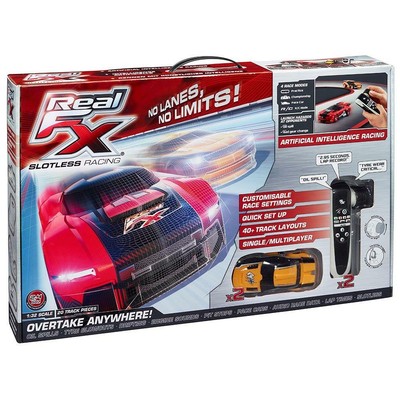 real fx slotless racing set