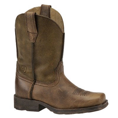 

Ботинки Rambler для мальчиков Ariat для малышей и молодежи, Коричневый